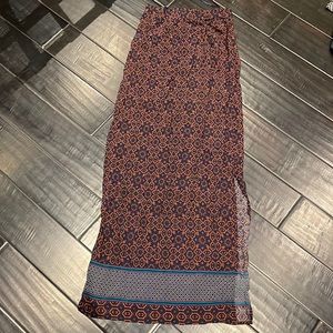 Boho style long pencil skirt with Slits 5️⃣5️⃣5️⃣